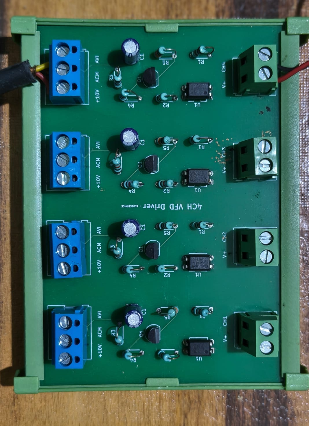 DMX isolated input output interface schematic